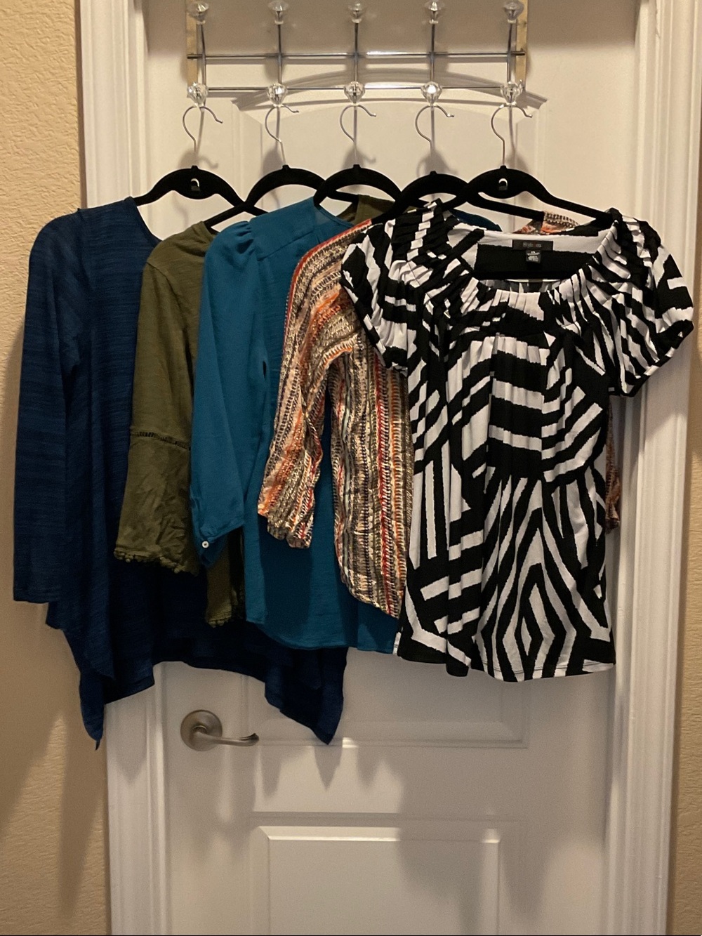Lot of 5 assorted tops. XS, PS, S, style & co, HM, etc
